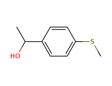 Molecular Structure of 32293-73-5 (α-methyl-4-(methylthio)benzenemethanol)