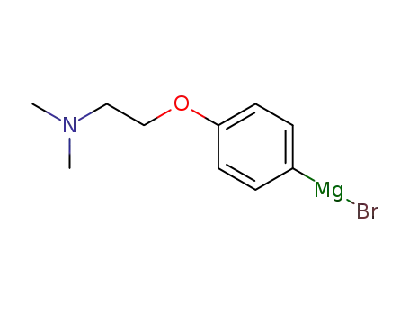 Molecular Structure of 35258-27-6 ({4-[2-(dimethylamino)ethoxy]phenyl}magnesium bromide)