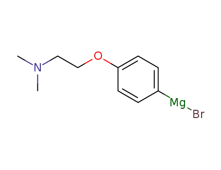 {4-[2-(dimethylamino)ethoxy]phenyl}magnesium bromide
