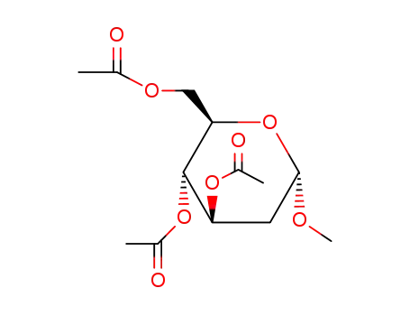 (2R,3S,4R,6S)-3,4-diacetoxy-2-(acetoxymethyl)-6-methoxytetrahydro-2H-pyran