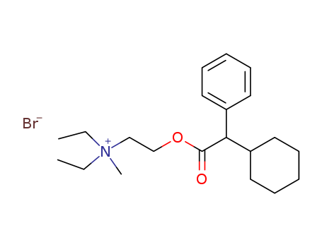 Ethanaminium,2-[(2-cyclohexyl-2-phenylacetyl)oxy]-N,N-diethyl-N-methyl-, bromide (1:1)
