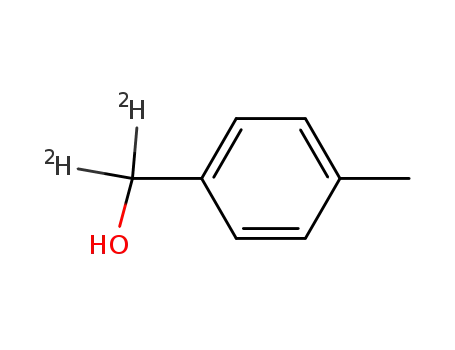 Molecular Structure of 40662-66-6 (<α,α-2H2>-4-methylbenzyl alcohol)