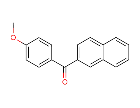 Molecular Structure of 39070-97-8 ((4-methoxyphenyl)(naphthalen-2-yl)methanone)