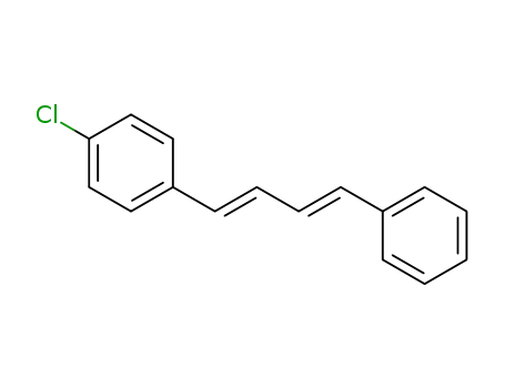 Molecular Structure of 37985-13-0 (1-CHLORO-4-(4-PHENYL-1,3-BUTADIENYL)BENZENE)