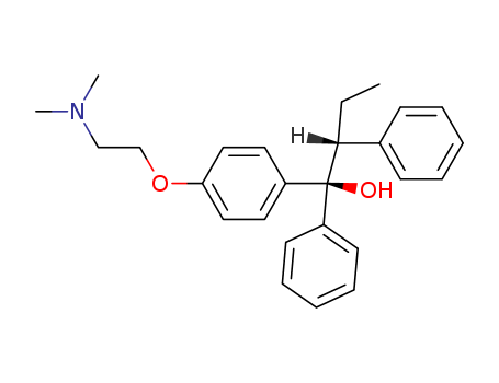 Benzeneethanol,R-[4-[2-(dimethylamino)ethoxy]- phenyl]-&acirc;-ethyl-R-phenyl-,(RR,&acirc;R)-rel-