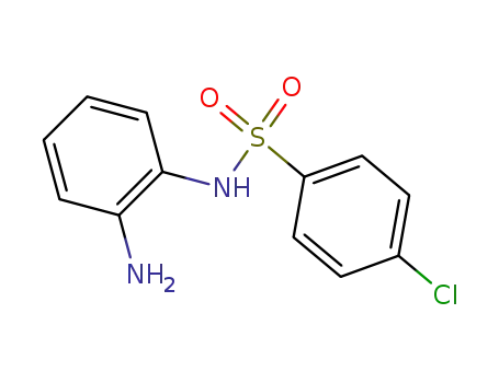 Molecular Structure of 56539-06-1 (N-(2-aminophenyl)-4-chloro-benzenesulfonamide)