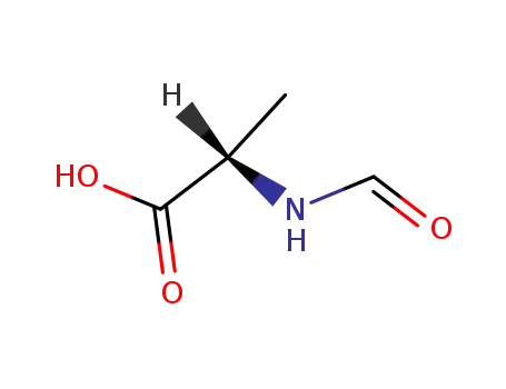 Molecular Structure of 10512-86-4 (N-FORMYL-L-ALANINE)
