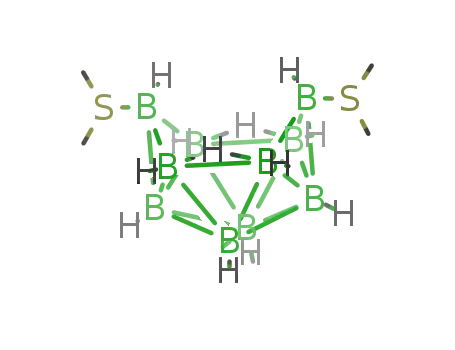 Molecular Structure of 28377-92-6 (Decaborane-dimethylsulfidate)