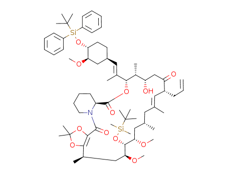 C<sub>69</sub>H<sub>107</sub>NO<sub>12</sub>Si<sub>2</sub>