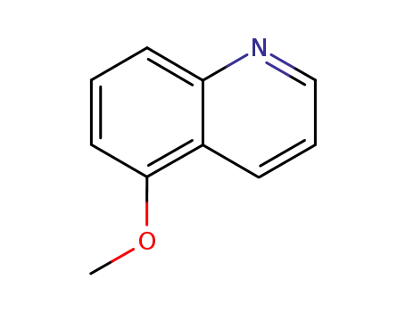 Molecular Structure of 6931-19-7 (5-Methoxyquinoline)