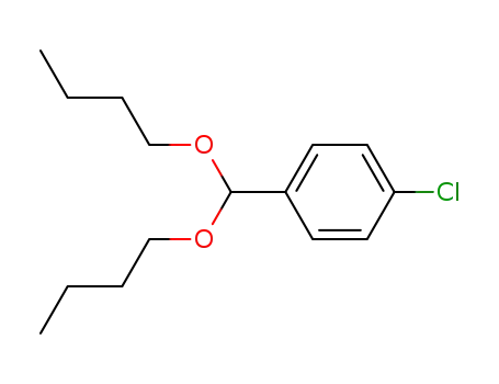 Molecular Structure of 53951-33-0 (Benzene, 1-chloro-4-(dibutoxymethyl)-)