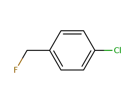 Molecular Structure of 352-12-5 (Benzene, 1-chloro-4-(fluoromethyl)-)