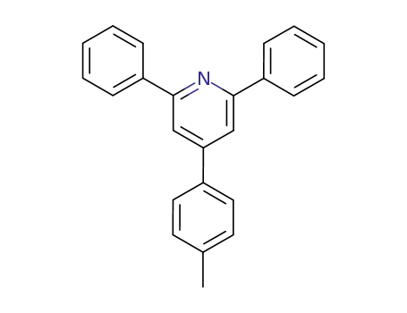 Molecular Structure of 3558-65-4 (Pyridine, 4-(4-methylphenyl)-2,6-diphenyl-)