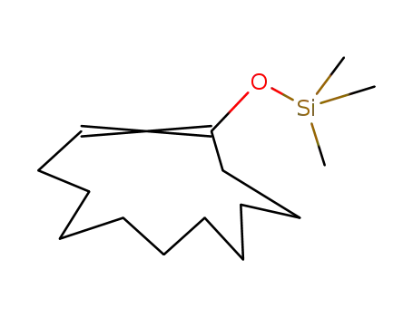 Molecular Structure of 55314-46-0 (Silane, (1-cyclododecen-1-yloxy)trimethyl-, (Z)-)