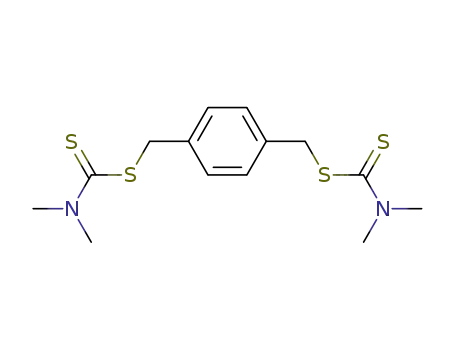 1,4-phenylenedimethylene bis(N,N-dimethyldithiocarbamate)