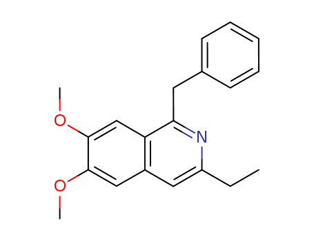 Isoquinoline,3-ethyl-6,7-dimethoxy-1-(phenylmethyl)-
