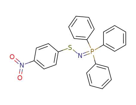 Molecular Structure of 17154-23-3 (p-nitro-N-(triphenylphosphoranylidene)benzenesulfenamide)
