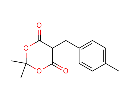 5-(4-methyl-benzyl)-2,2-dimethyl-1,3-dioxane-4,6-dione