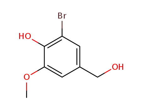 2-BROMO-4-(하이드록시메틸)-6-메톡시페놀