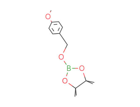 4,4,5,5-tetramethyl-2-((4-methoxylbenzyl)oxy)-1,3,2-dioxaborolane