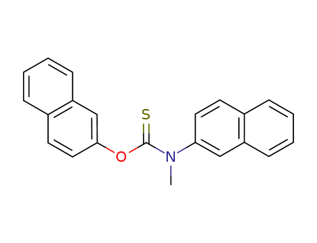 Molecular Structure of 1050-10-8 (O-2-naphthyl methyl-2-naphthylthiocarbamate)