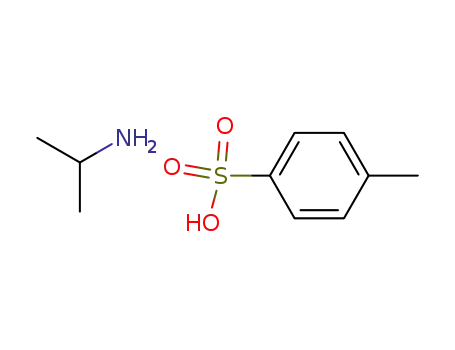 Molecular Structure of 84461-21-2 (Isopropylammonium p-toluenesulphonate)