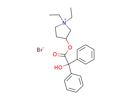 Molecular Structure of 1050-48-2 (benzilonium bromide)
