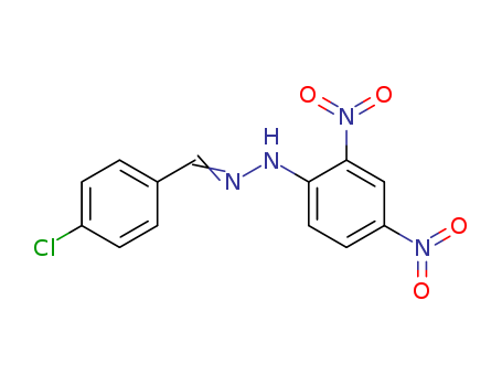 N-[(4-chlorophenyl)methylideneamino]-2,4-dinitro-aniline cas  1773-47-3