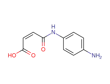 Molecular Structure of 71603-06-0 (2-Butenoic acid, 4-[(4-aminophenyl)amino]-4-oxo-, (Z)-)