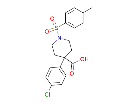 4-(p-Chlorophenyl)-1-(p-tolylsulphonyl)piperidine-4-carboxylic acid