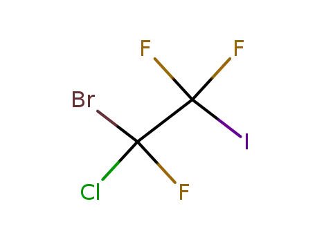 1-chloro-1-bromo-2-iodo-1,2,2-trifluoroethane