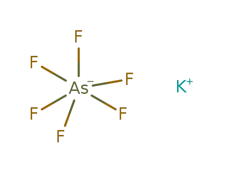 Molecular Structure of 17029-22-0 (POTASSIUM HEXAFLUOROARSENATE)