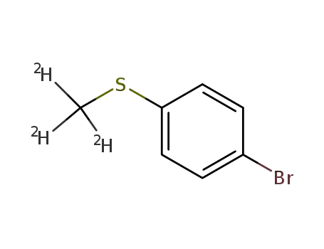 1-bromo-4-<<sup>2</sup>H3>methylthiobenzene