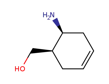 Molecular Structure of 191803-49-3 (3-Cyclohexene-1-methanol,6-amino-(9CI))