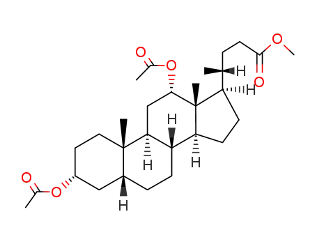 3α,12α-Diacetoxy-5β-cholan-24-oic acid methyl ester