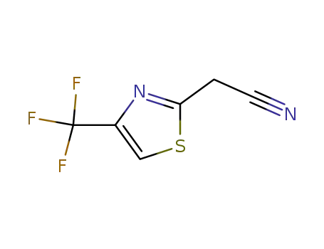 Molecular Structure of 329978-21-4 (2-[4-(trifluoromethyl)thiazol-2-yl]acetonitrile)