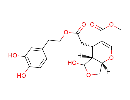 4H-Furo[3,4-b]pyran-4-aceticacid, 4a,5,7,7a-tetrahydro-5-hydroxy-3-(methoxycarbonyl)-,2-(3,4-dihydroxyphenyl)ethyl ester, (4S,4aR,7aS)-