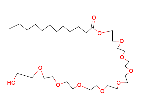 26-hydroxy-3,6,9,12,15,18,21,24-octaoxahexacos-1-yl laurate