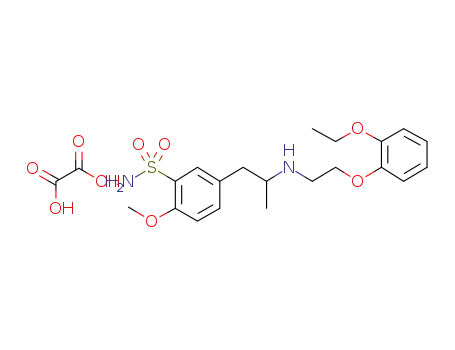 Molecular Structure of 882494-06-6 (oxalate salt of tamsulosin)