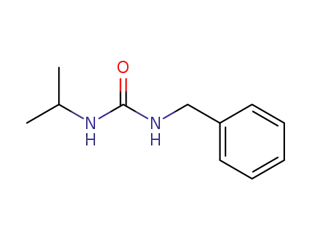 Molecular Structure of 71819-34-6 (Urea, N-(1-methylethyl)-N'-(phenylmethyl)-)