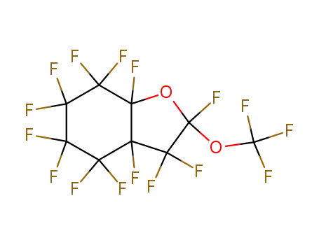 Benzofuran,
2,3,3,3a,4,4,5,5,6,6,7,7,7a-tridecafluorooctahydro-2-(trifluoromethoxy)-