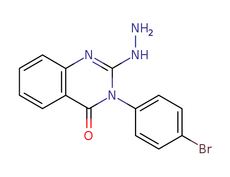 Molecular Structure of 19062-36-3 (2,4(1H,3H)-Quinazolinedione, 3-(4-bromophenyl)-, 2-hydrazone)