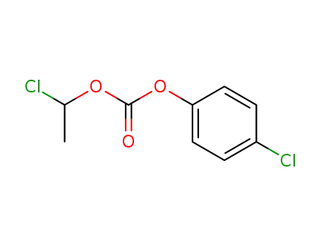 Molecular Structure of 117971-97-8 (4-chlorophenyl 1-chloroethylcarbonate)