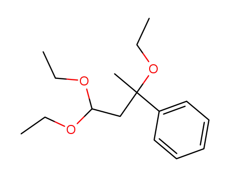Benzene, (1,3,3-triethoxy-1-methylpropyl)-