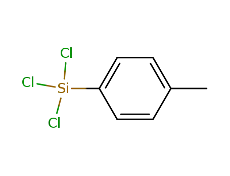Molecular Structure of 701-35-9 (P-TOLYLTRICHLOROSILANE)