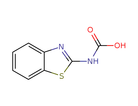 Molecular Structure of 4542-30-7 (delta2,N-Benzothiazolinecarbamic acid (8CI))