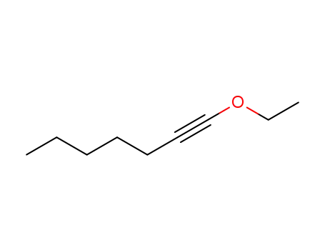 Molecular Structure of 4558-31-0 (1-ethoxy-hept-1-yne)