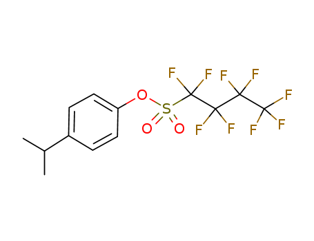 1-(1,1,2,2,3,3,4,4,4-nonafluorobutylsulfonyloxy)-4-propan-2-yl-benzene cas  93131-75-0