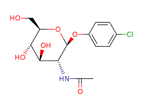 4-CHLOROPHENYL 2-ACETAMIDO-2-DEOXY-SS-D-GLUCOPYRANOSIDE