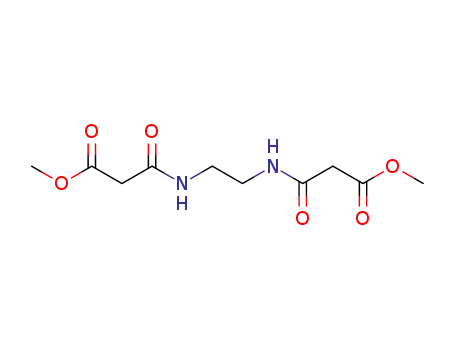 Molecular Structure of 477808-21-2 (<i>N</i>-[2-(2-methoxycarbonyl-acetylamino)-ethyl]-malonamic acid methyl ester)